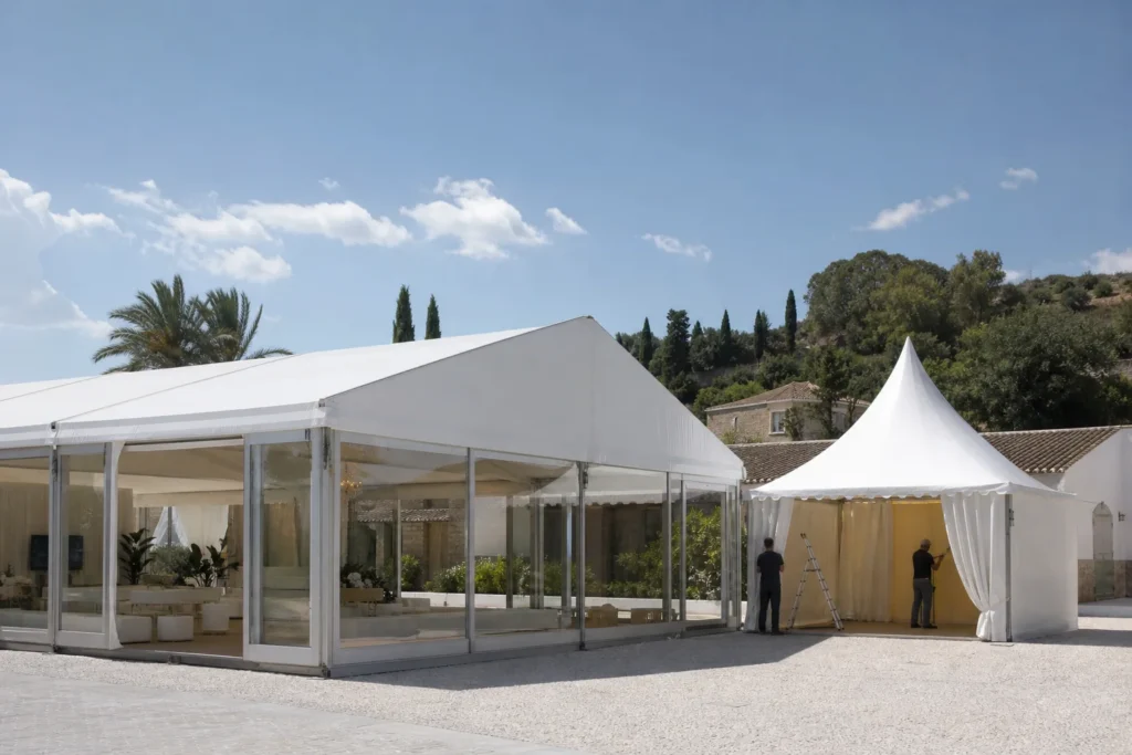 Alquiler de carpas y jaimas en Málaga para eventos y celebraciones